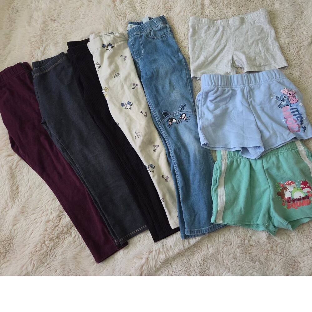 Girl's Size 6-7 Pants/Shorts Bundle